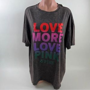 Love More Love Pink Tee